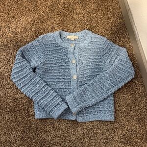 LOFT Blue Cardigan